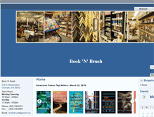 Tablet Screenshot of booknbrush.com